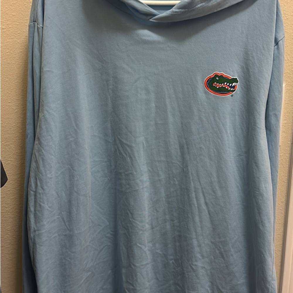 Vineyard Vines Light Blue Cotton Hoodie